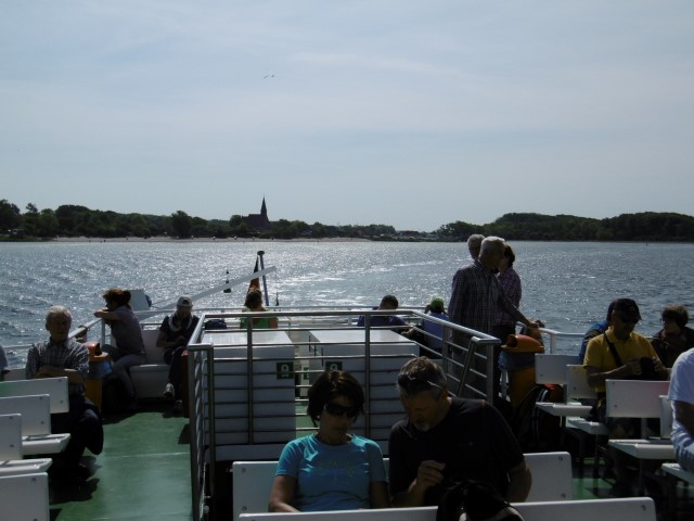De veerboot naar Hiddensee